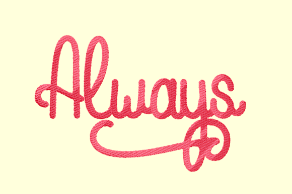 Always Lettering Embroidery Review for Boutique Apparel
