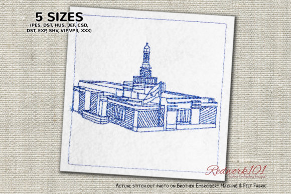 Asuncion Paraguay Temple Embroidery Review