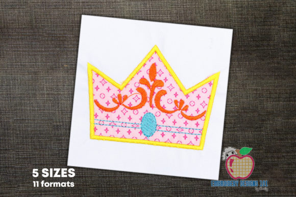Birthday Crown Applique Review
