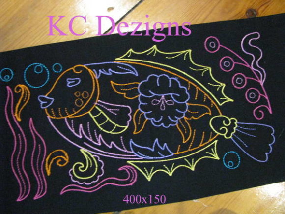 Colourline Fish 10 Review for Embroidery Projects
