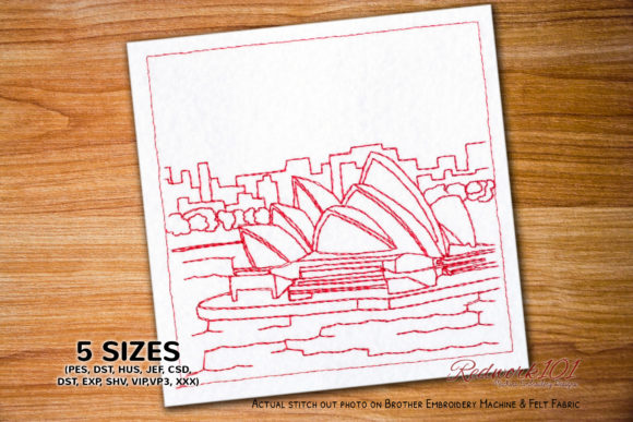 Opera House Sydney Embroidery Review