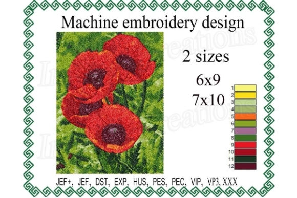 Photo Stitch Poppy Review for Seasonal Embroidery