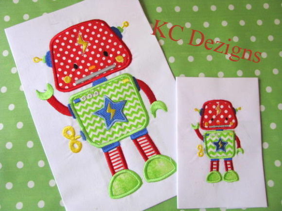 Robot Girl Embroidery Design Review
