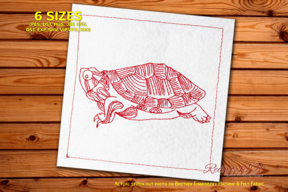 Turtle Bluework Embroidery Design Review